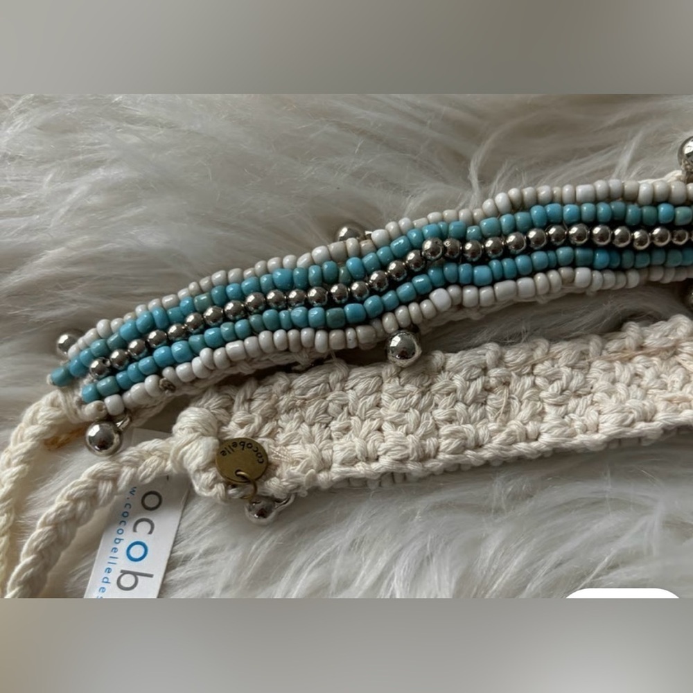 NWT Singa Beaded Belt CoCoBella sold at Anthropologie